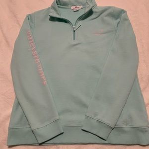 Vineyard vines fleece half zip
